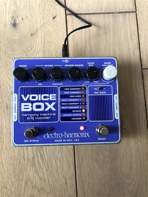 electro haromix voice box review|electro Harmonix sound system.